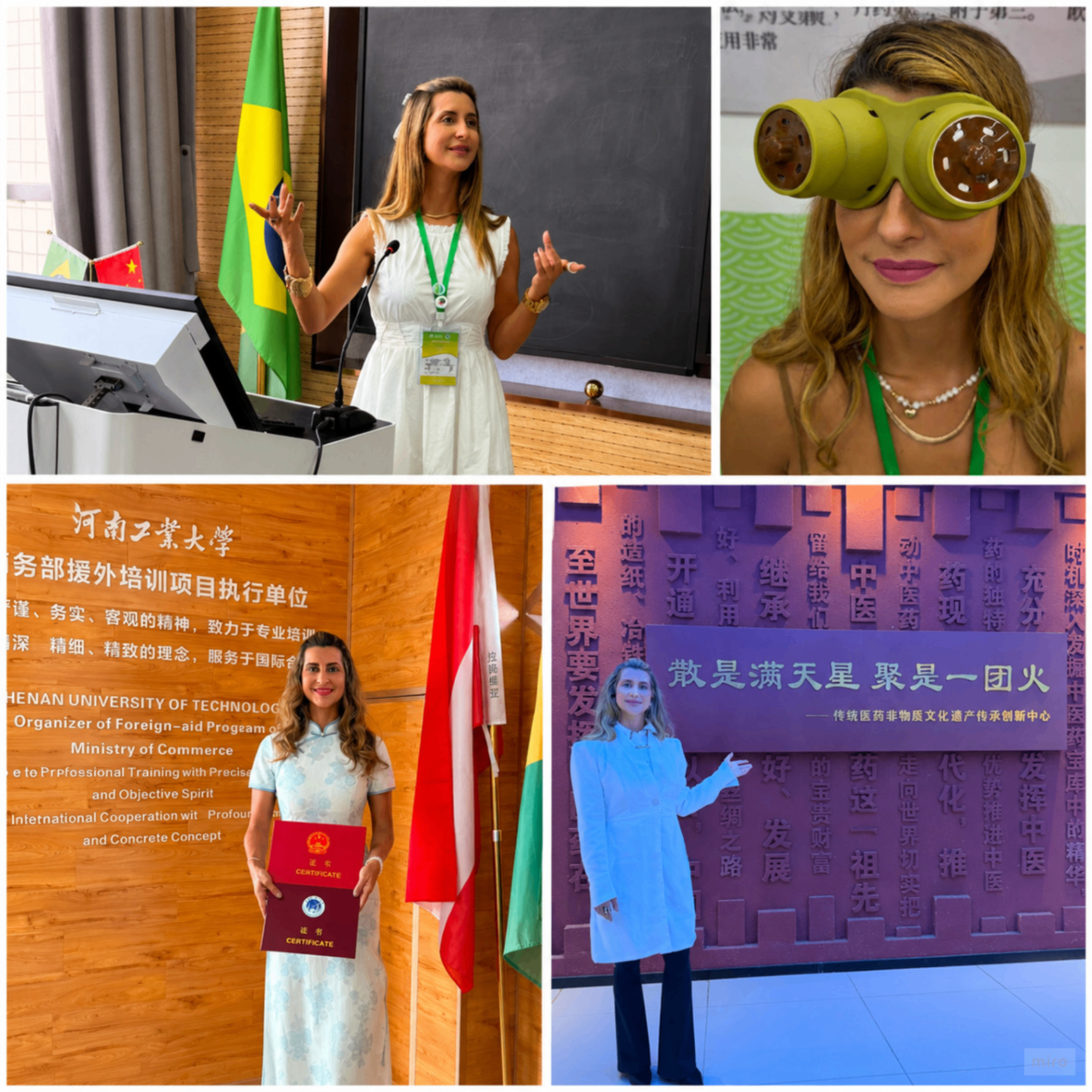 Fernanda Padovani na imersão China